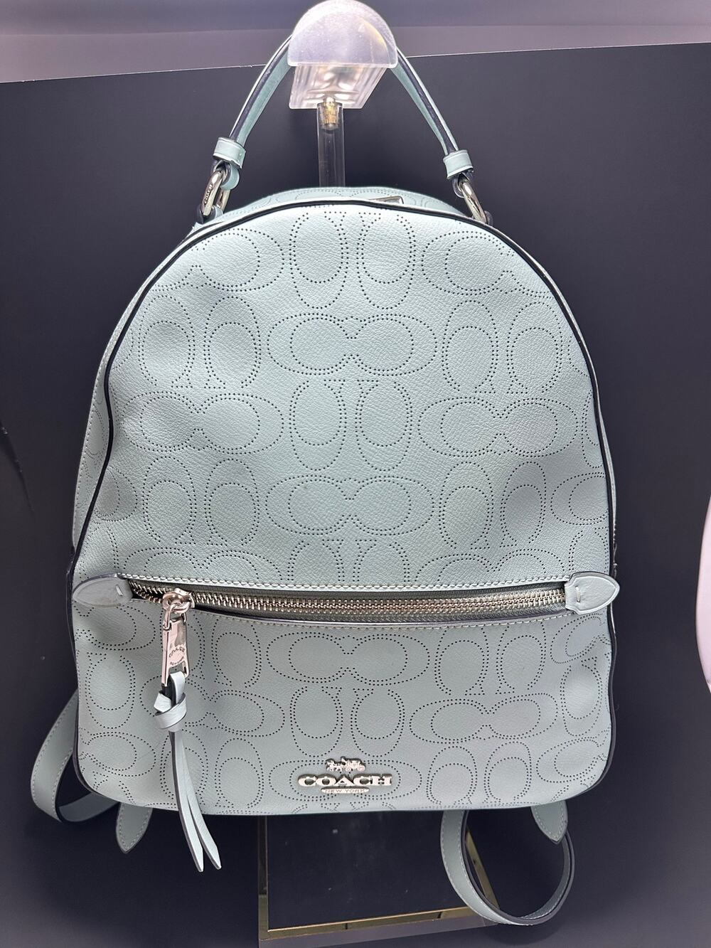 Coach Jordyn Backpack in Seafoam